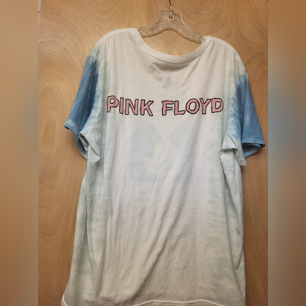 Pink Floyd Pastel White Soft Face Tee Shirt Sz XL - Picture 4 of 4